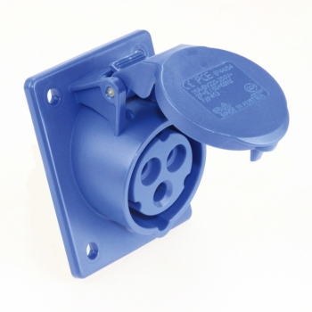 Ổ cắm âm loại không kín nước dạng nghiêng F413-6, F414-6, F415-6 PCE