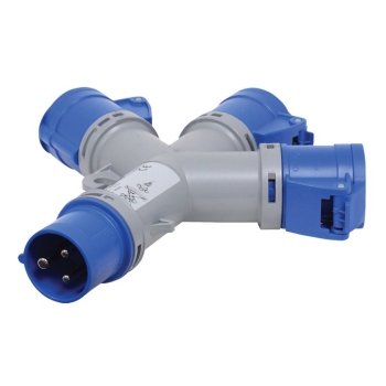 Ổ cắm chia 3 ngã loại không kín nước F9432000 PCE