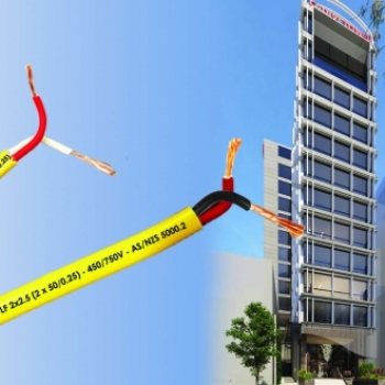 VCmo, Dây đôi mềm ovan, cách điện và vỏ PVC 90 °C không chì